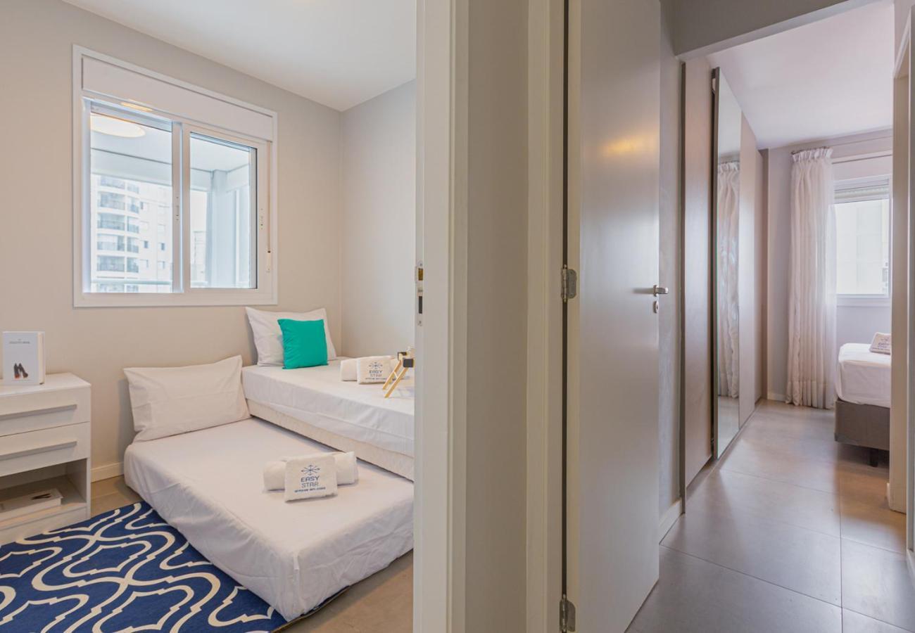 Easy Star - Com 2 Quartos No Coracao Do Campo Belo - Gm01h Apartamento São Paulo