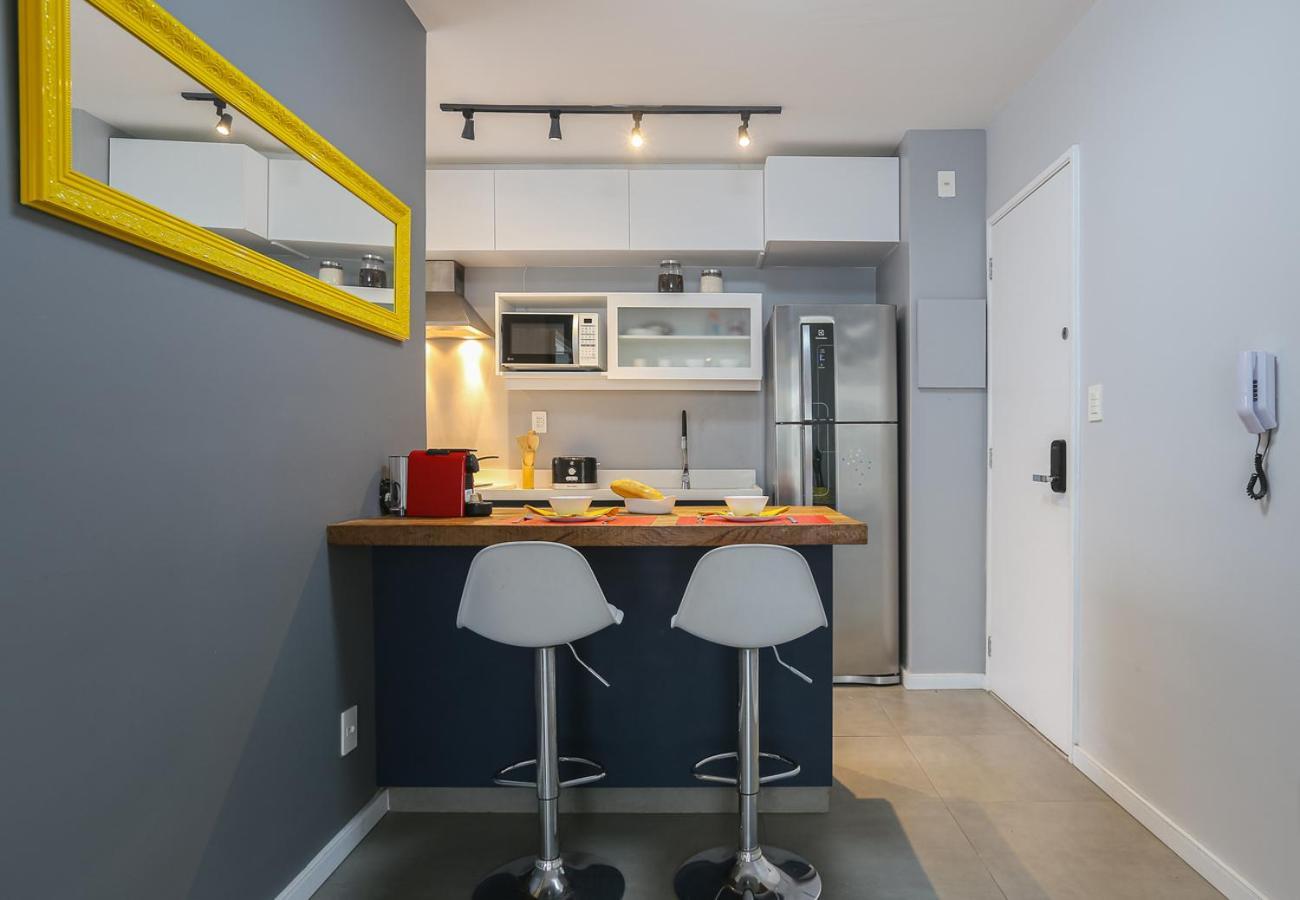 Easy Star - Com 2 Quartos No Coracao Do Campo Belo - Gm01h Apartamento São Paulo